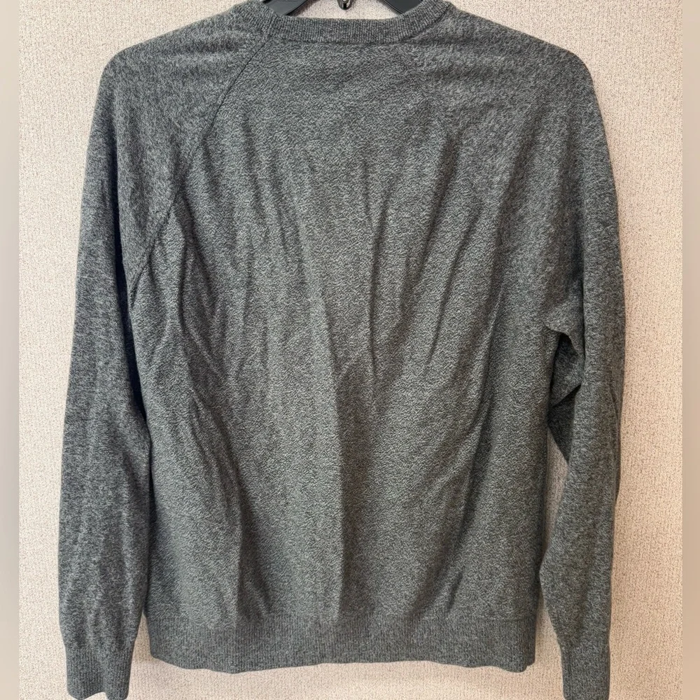 Banana Republic Organic Cotton Mens Size‎ XL Crewneck Sweater Gray